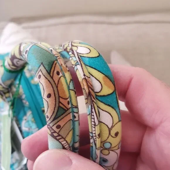 Vera Bradley Vintage Lola Handbag In Peacock Pattern - Picture 11 of 11